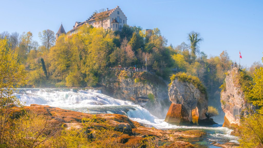 Der Rheinfall bei Schaffhausen