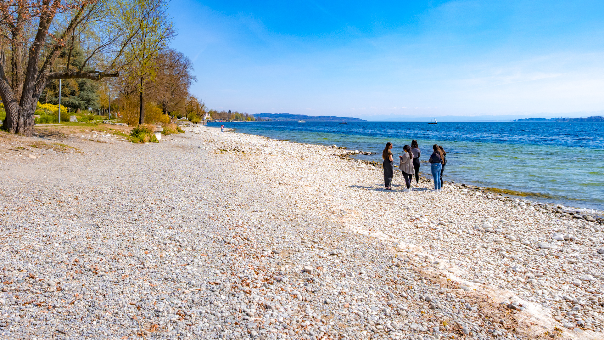Niedrigwasser am Überlinger Ufer