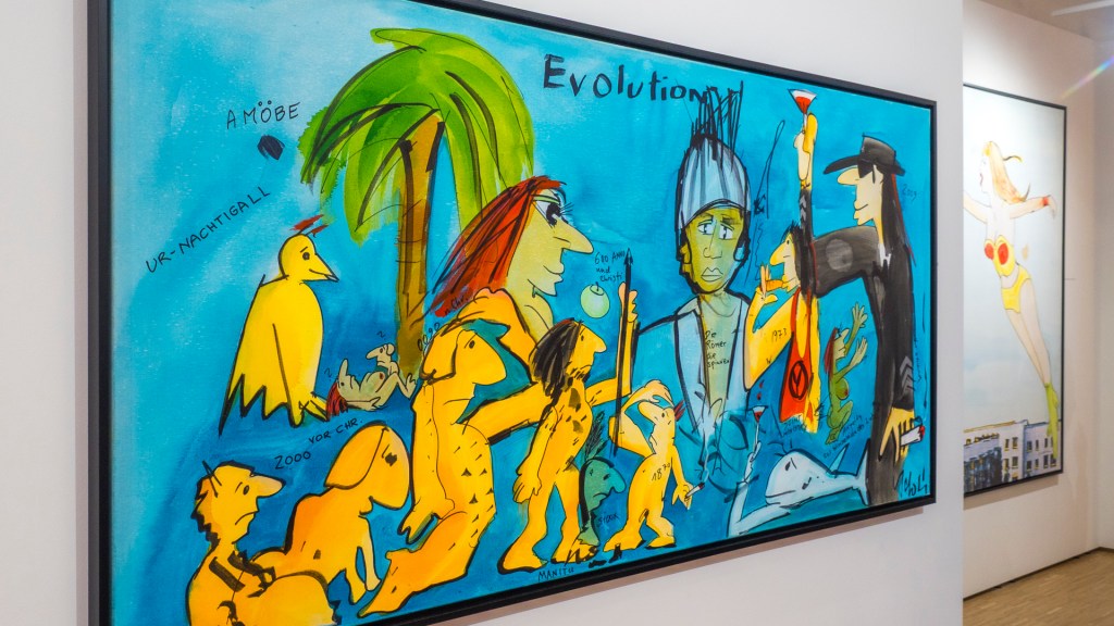 Gemälde von Udo Lindenberg