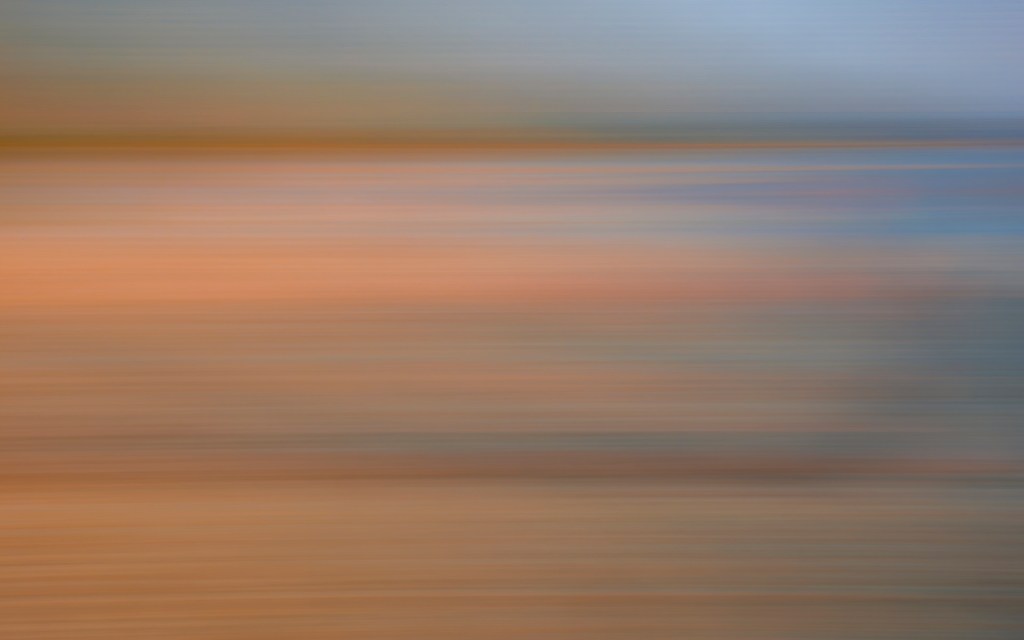 Ein ICM Foto, aufgenommen am Bodensee mit einer sechstel Sekunde