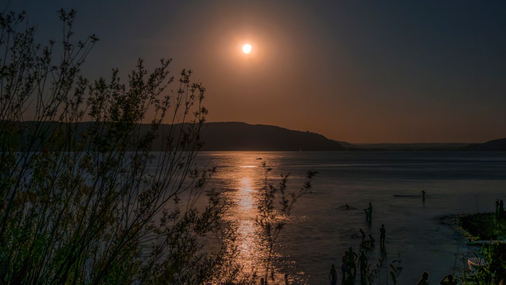Partielle Sonnenfinsternis am Bodensee