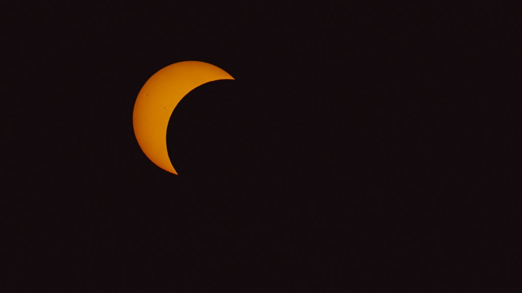 Partielle Sonnenfinsternis am Bodensee