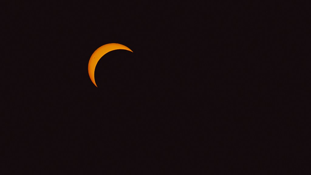 Partielle Sonnenfinsternis am Bodensee