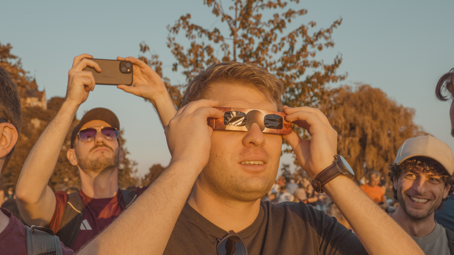 Partielle Sonnenfinsternis am Bodensee