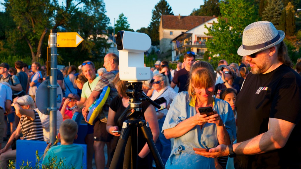 Partielle Sonnenfinsternis am Bodensee
