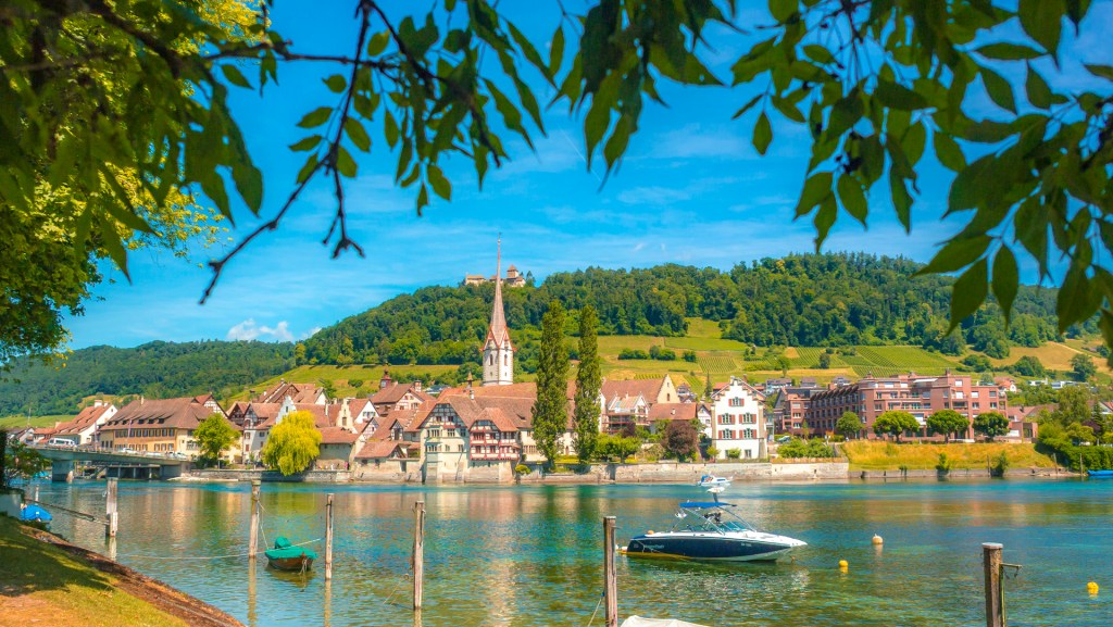 Blick auf Stein am Rhein