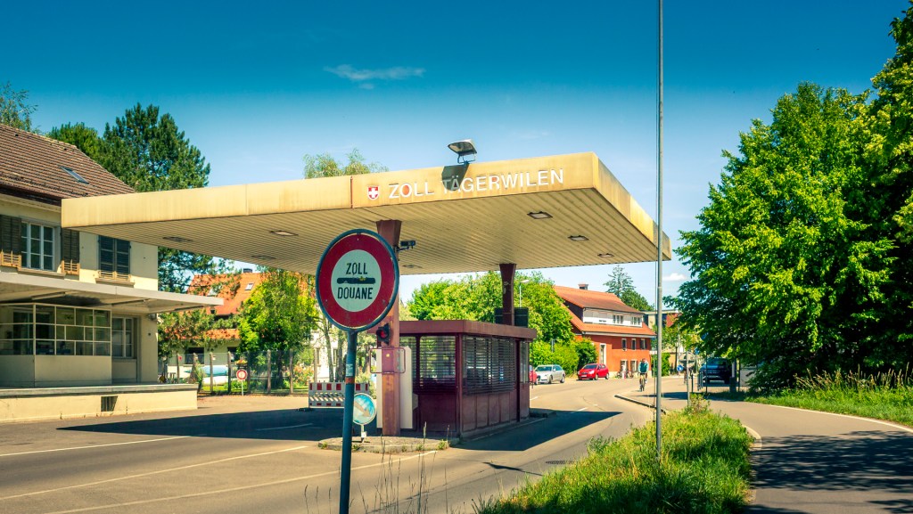 Zollstation in Konstanz